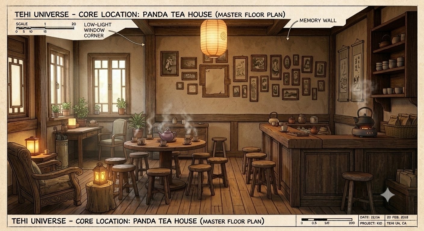 Interior floor plan sheet